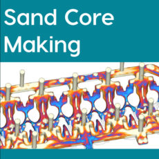 Sand Core Making Workspace, 사형 중자성형 | FLOW-3D